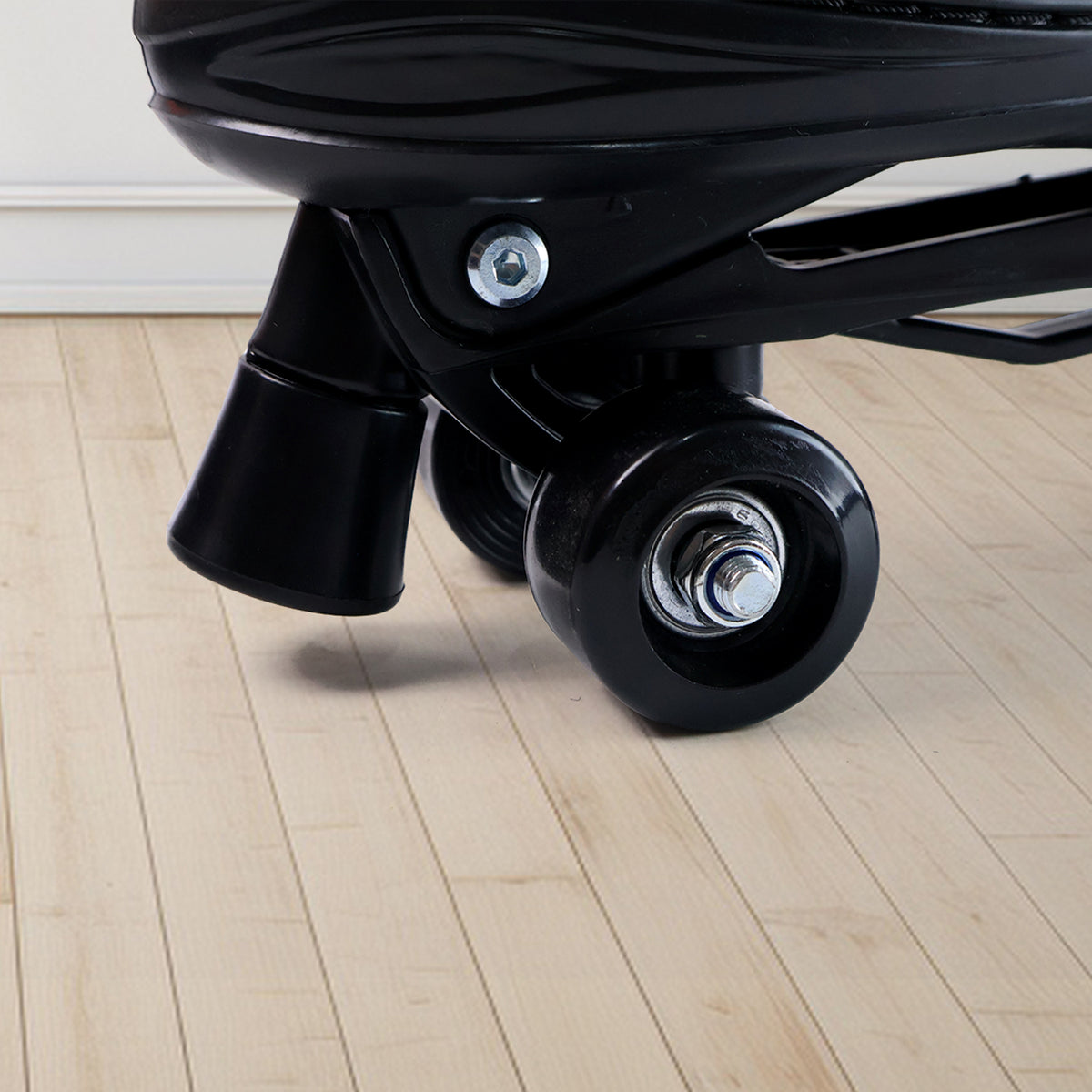 Adjustable XL Quad Roller Skates for Kids - Smooth PU Wheels, Toe Brake, Secure Fit - Great Price - Image 7