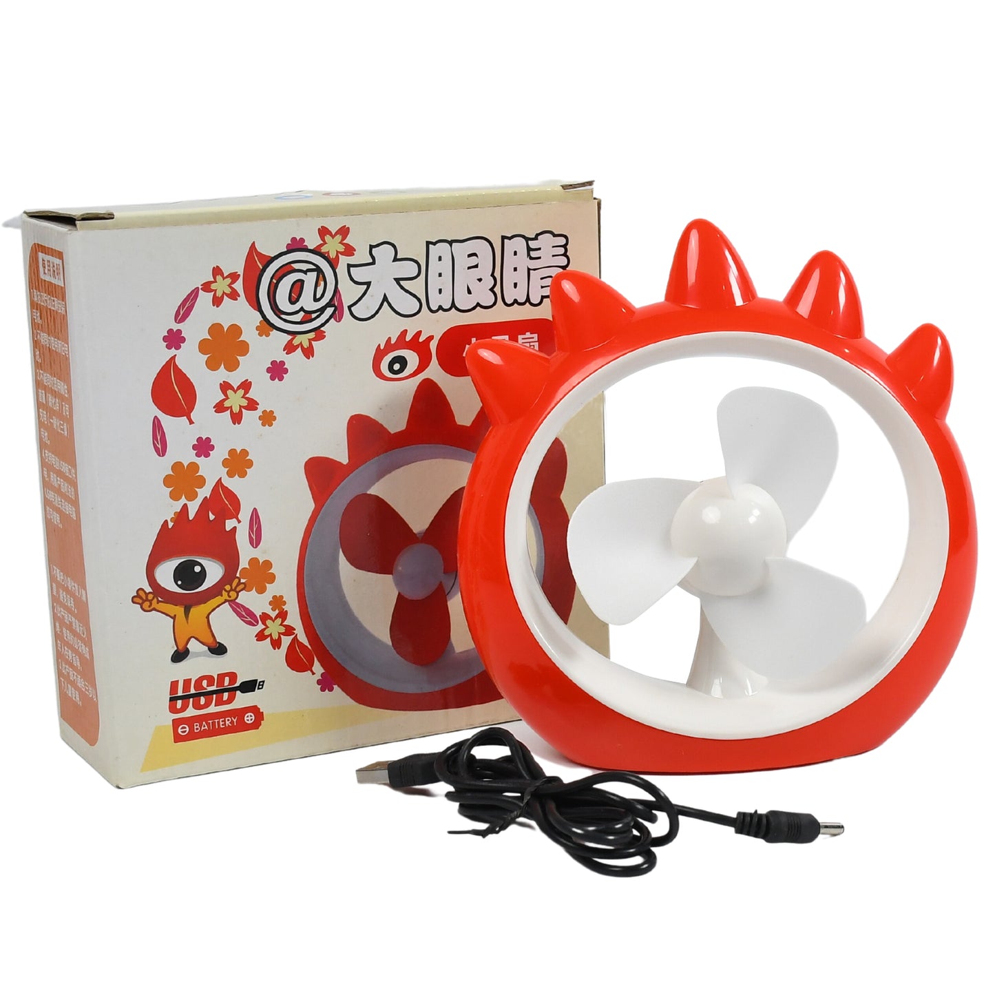 Mini Desktop Fan Rechargeable Table Fan Handheld Fan Usb Fan Desk Fan Cooling Fan For Home Office Car Multi Use Fan (Battery Not Include) - Happy Price - Image 5