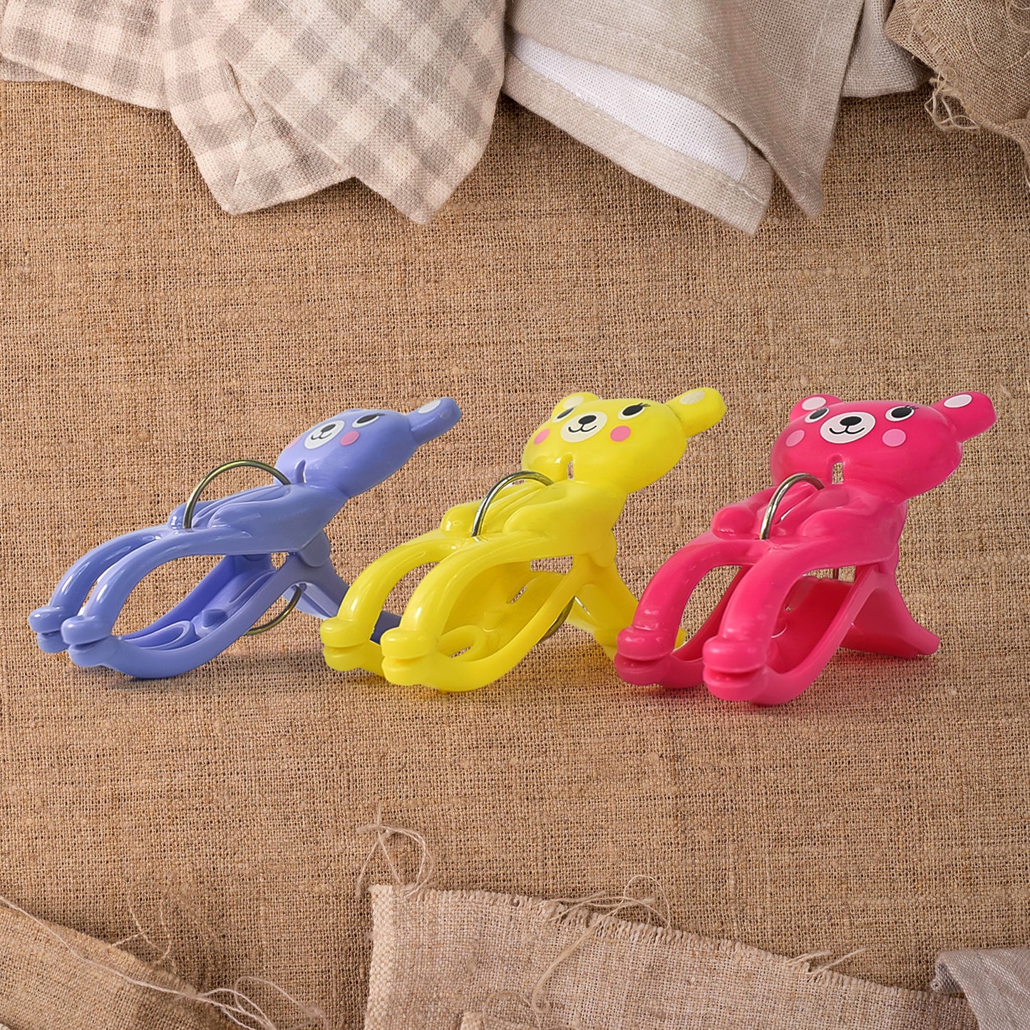 Towel Clip Windproof Plastic Towel Clips (3 Pcs Set) - Happy Price - Image 5