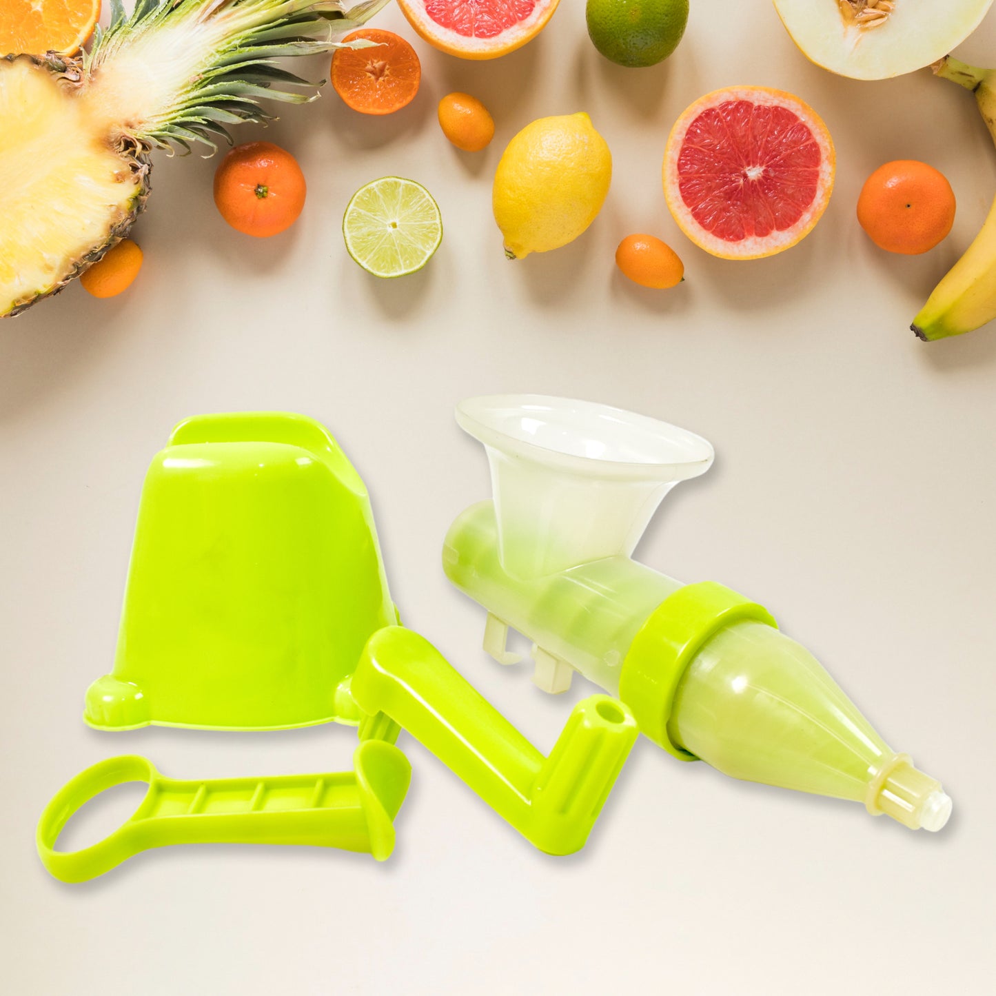 Manual Juicer Modern Plastic Fruit And Vegetable Juicer (1 Pc Bowl Not Included) - Happy Price - Image 3