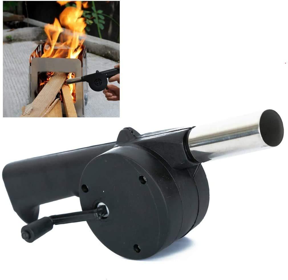 Portable Hand Crank Air Blower Fan For Charcoal Grill Bbq - Happy Price - Image 5
