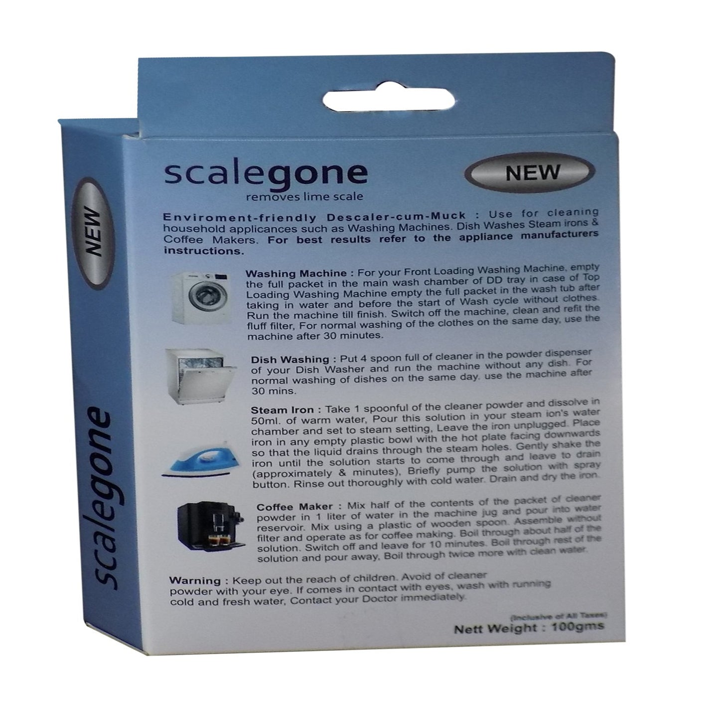 Washing Machine Scalegon Powder For Machine Tub Cleaner (100 Gm) - Happy Price - Image 6