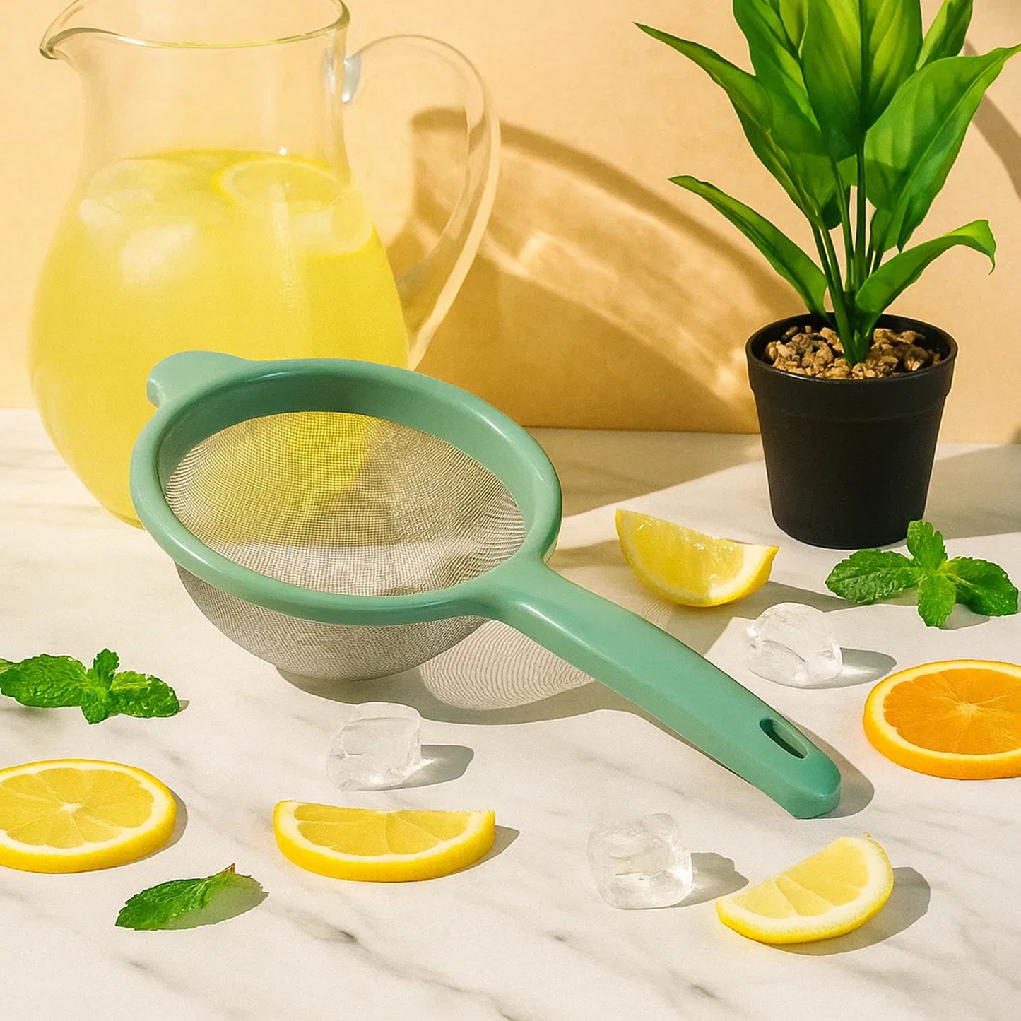 Large Kitchen Sieve with Fine Mesh - 1 Pc - Happy Price - Image 4