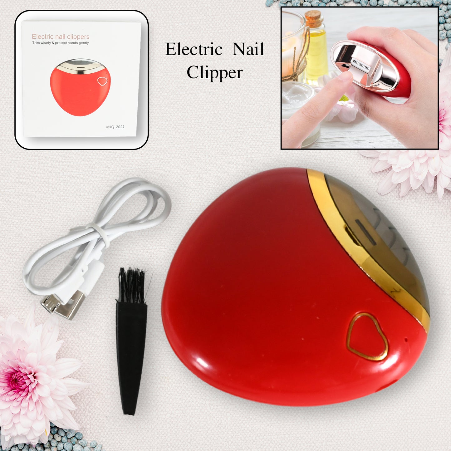 Smart Electric Nail Clipper & Grinder for Safe Nail Care - Happy Price - Image 2