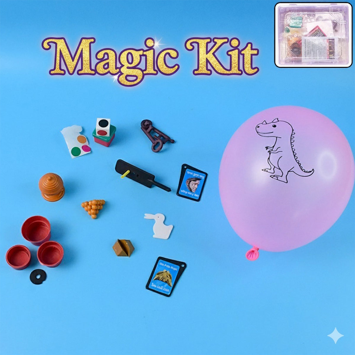 Aditi 10 Piece Kids Magic Kit Toy Set - Fun Learning & Skill Development - Happy Price - Image 7