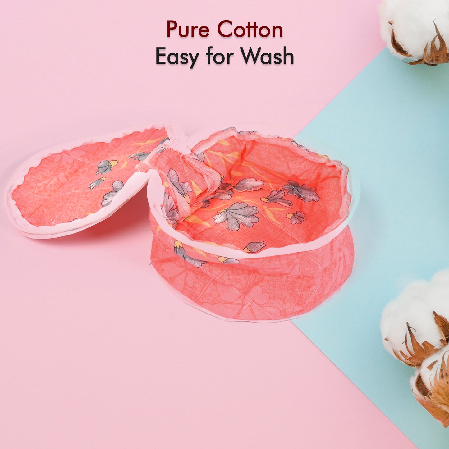 Cotton Roti Cover with Multi-Color Print - Keeps Rotis Fresh - Happy Price - Image 5