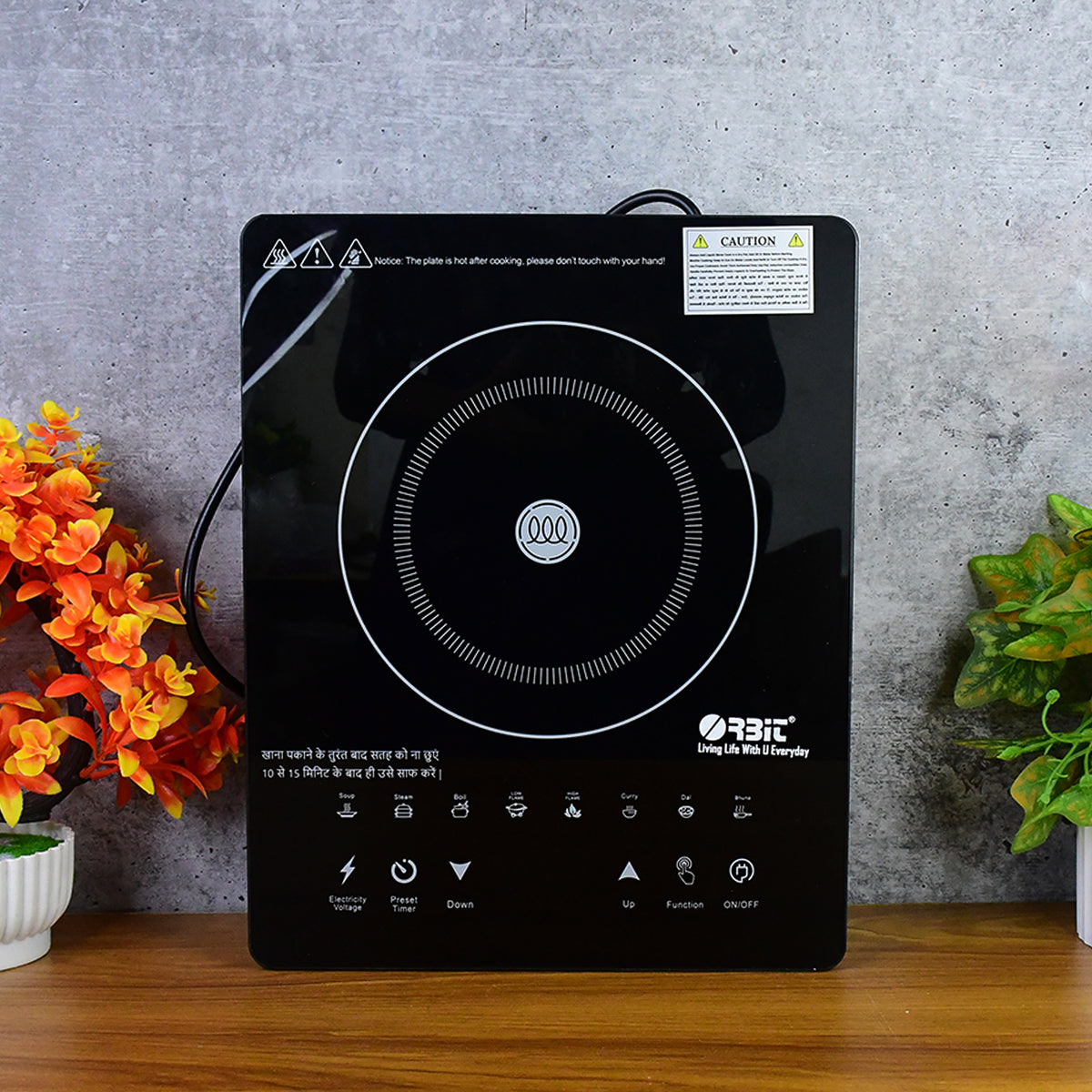 Orbit 2000W Induction Cooker with Touch Control - Fast & Energy Efficient - Happy Price - Image 5