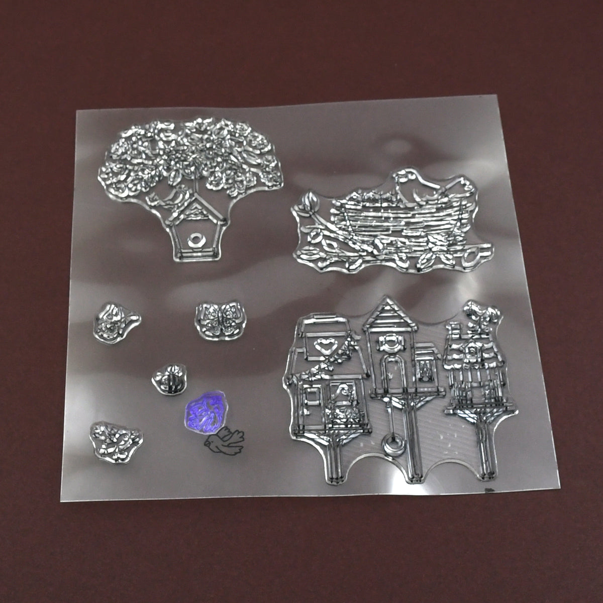 Reusable TPR Craft Stamps for DIY Projects - Set of Mixed Designs - Happy Price - Image 3