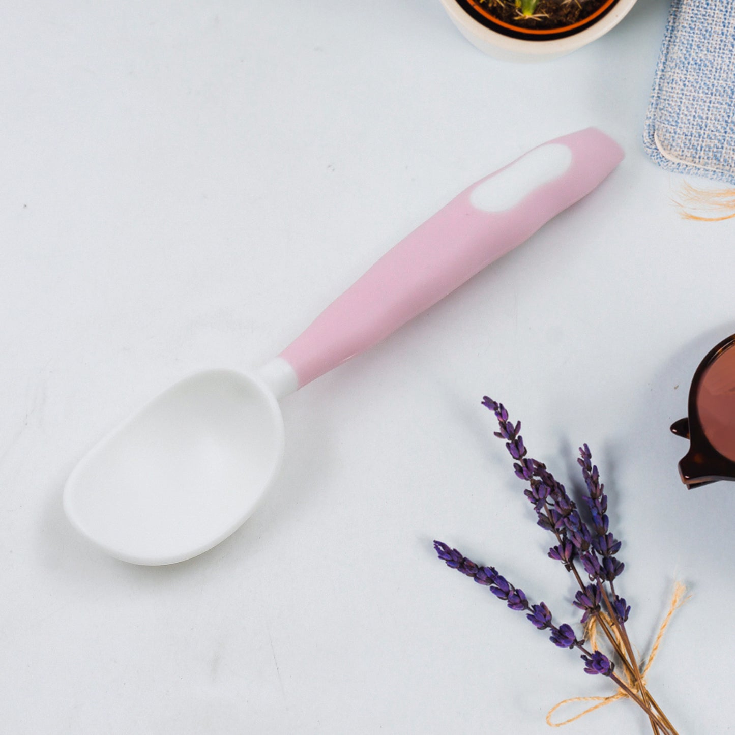 Silicone Bendable Kids Feeding Spoons And Forks Toddler Utensils With Travel Case Baby Spoon And Fork Set For Self-feeding Learning Bendable Handle For Kid Children Toddlers (2 Pc Set) - Happy Price - Image 5