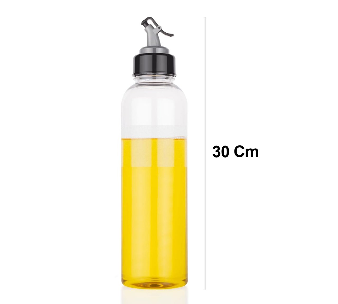 Oil Dispenser Transparent Plastic Oil Bottle 1 Liter - Happy Price - Image 6