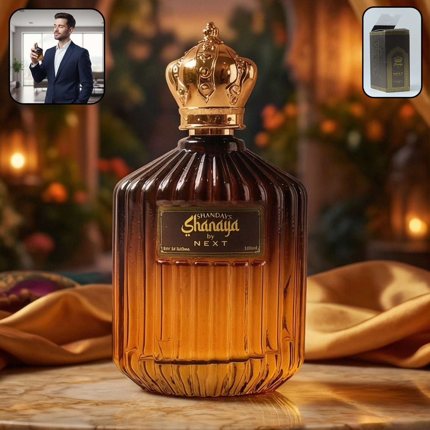 Shanaya Oud Premium Perfume Spray for Men & Women, Long-Lasting Fragrance, 100 ML - Great Price - Image 2