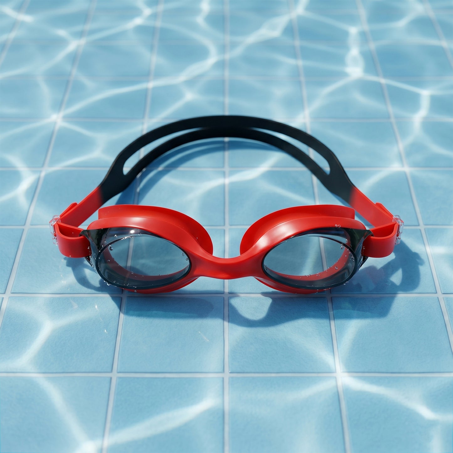 Clear Vision Anti-Fog Swimming Goggles with Adjustable Strap (1 Pc) - Great Price - Image 6
