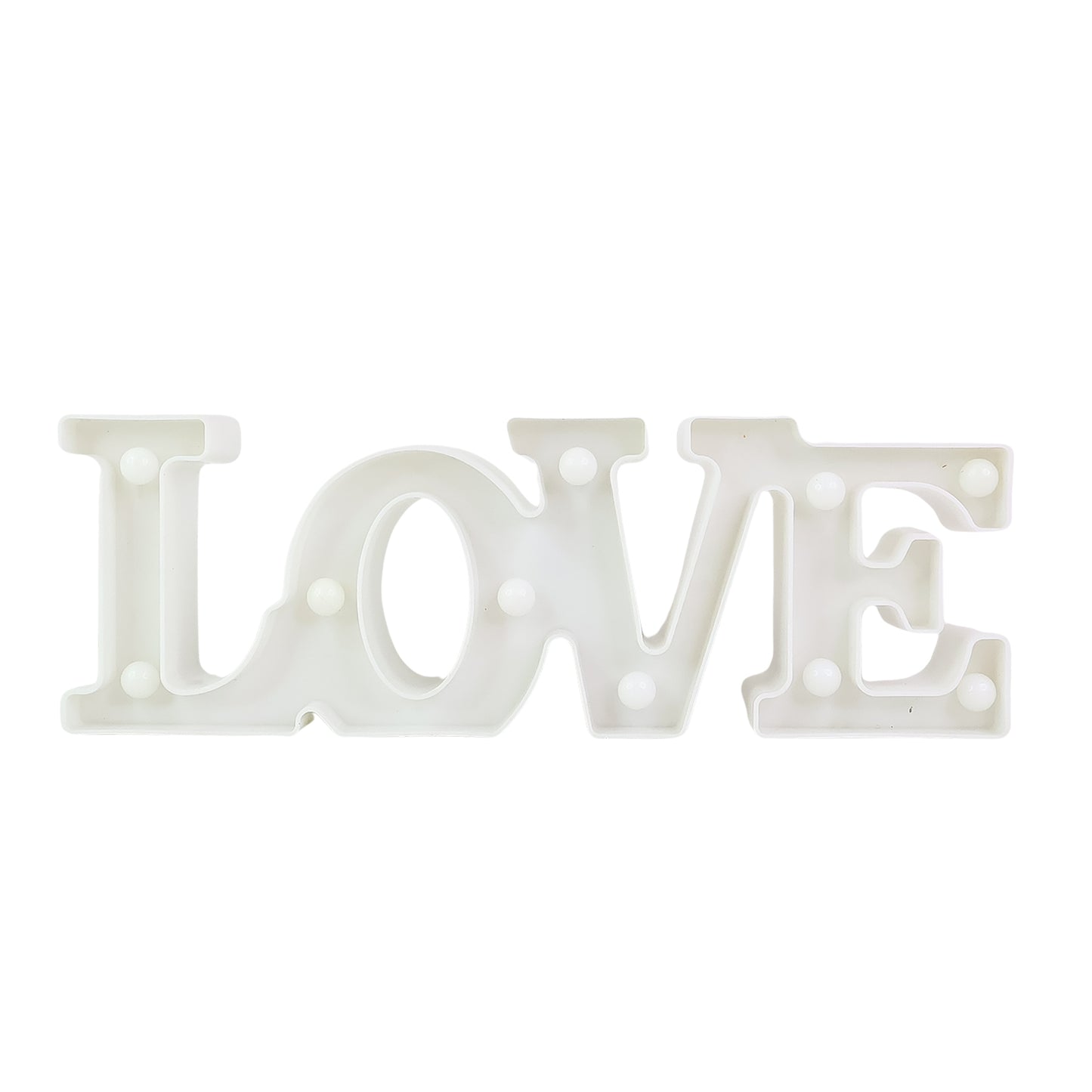 Love Shaped LED Decorative Night Light - Battery Operated for Home & Kids Room (1 Pc) - Happy Price - Image 2