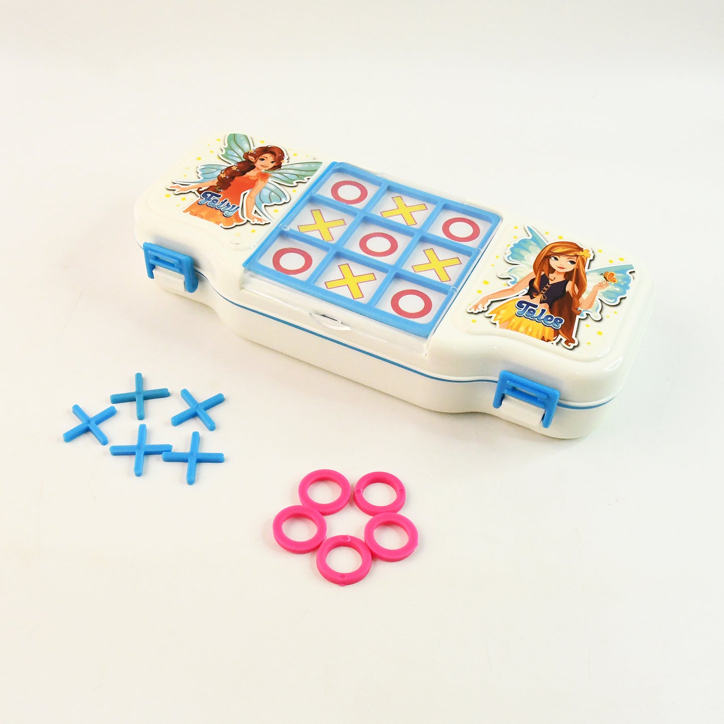 Kids Pencil Box With Built-in Tic Tac Toe Game - Happy Price - Image 2