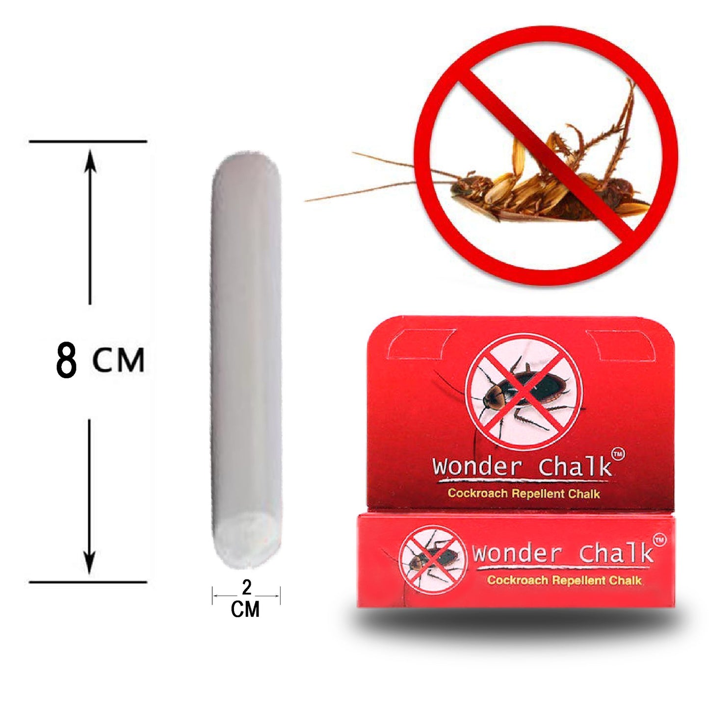 Cockroaches Repellent Chalk Keep Cockroach Away From Home - Happy Price - Image 5