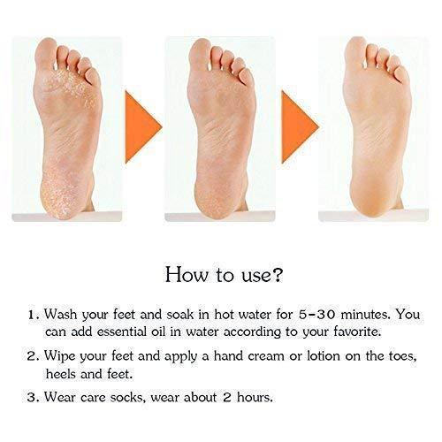 Anti Crack Silicone Gel Foot Protector Moisturizing Socks - Happy Price - Image 4