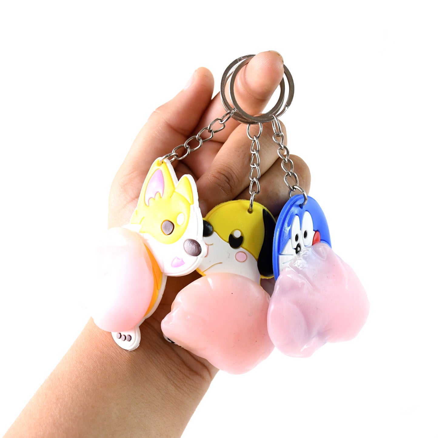 Cartoon Animal Keychain (1 Pc Mix Design) - Happy Price - Image 2
