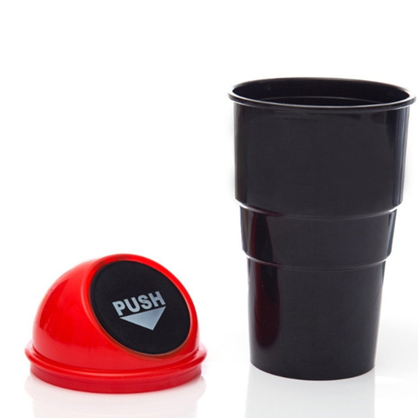 Mini Car Trash Bin Can Holder Dustbin - Happy Price - Image 1