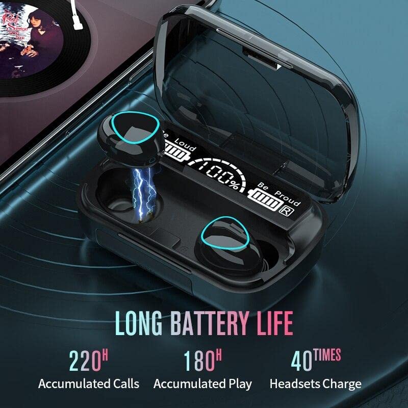 Newest Wireless In Ear Earbuds Bluetooth 5.0 Headphones Mini Stereo Earbuds Sport Headset Bass Sound Built-in Micphone - Happy Price - Image 7