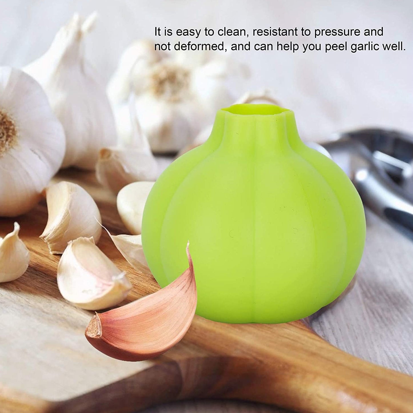 Silicone Ginger Garlic Manual Peeler - Happy Price - Image 4