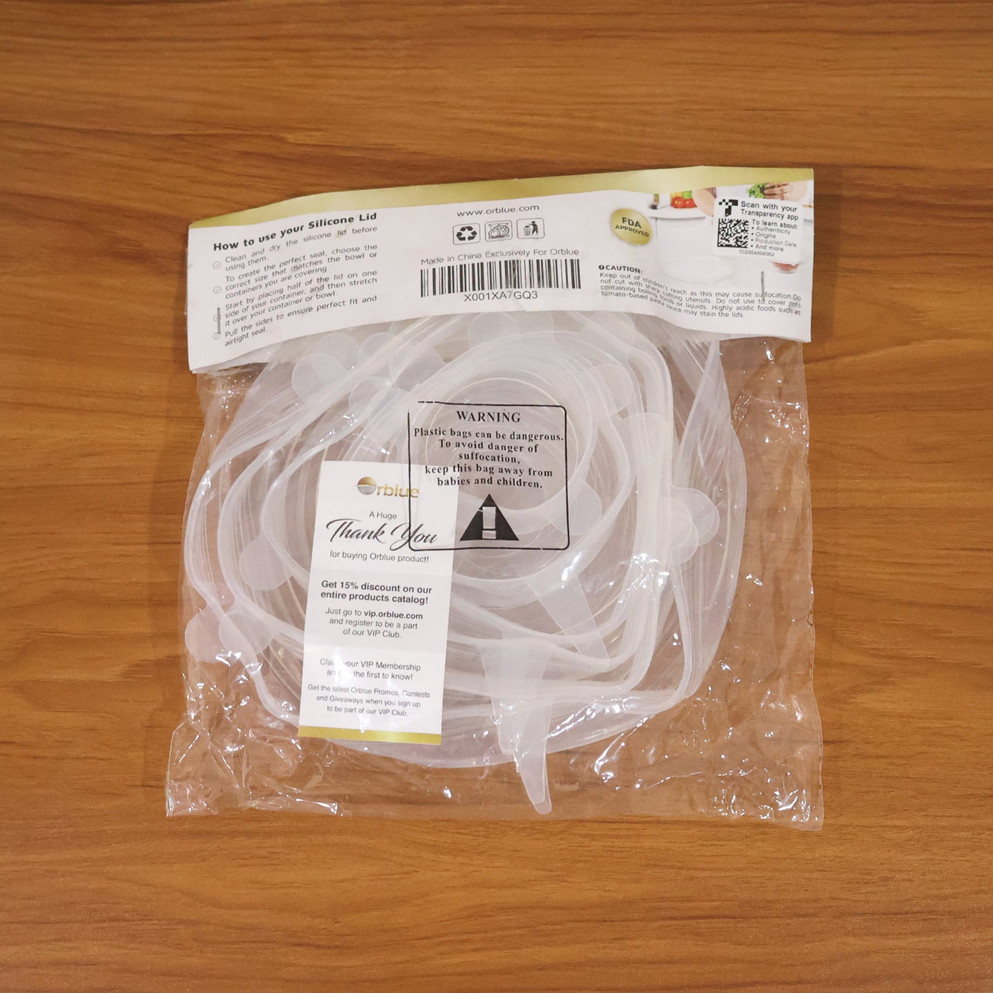 6 Pc Reusable Stretchable Food Covers for Bowls & Containers - Happy Price - Image 7