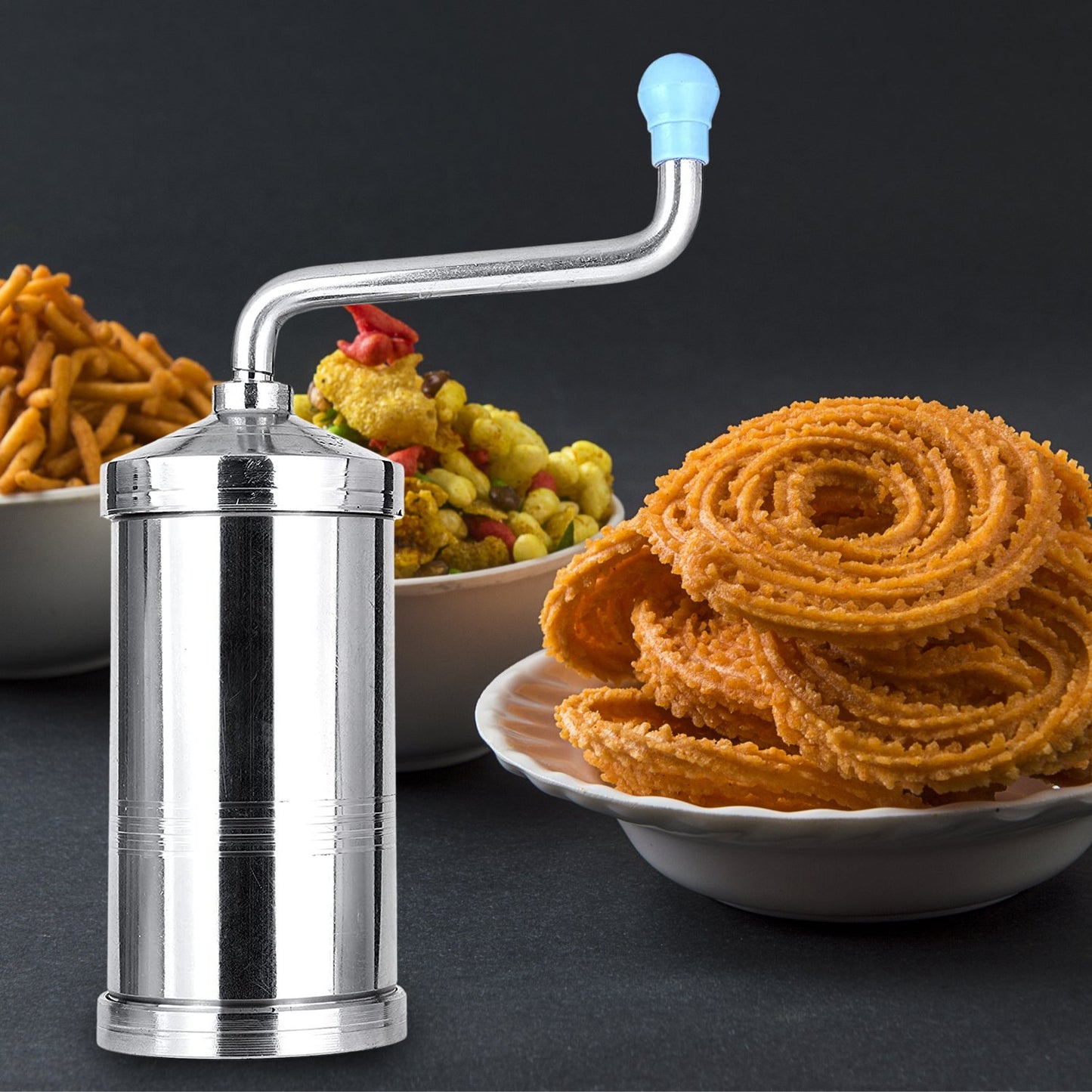 Stainless Steel Sev Sancha Machinemuruku Maker - Happy Price - Image 2