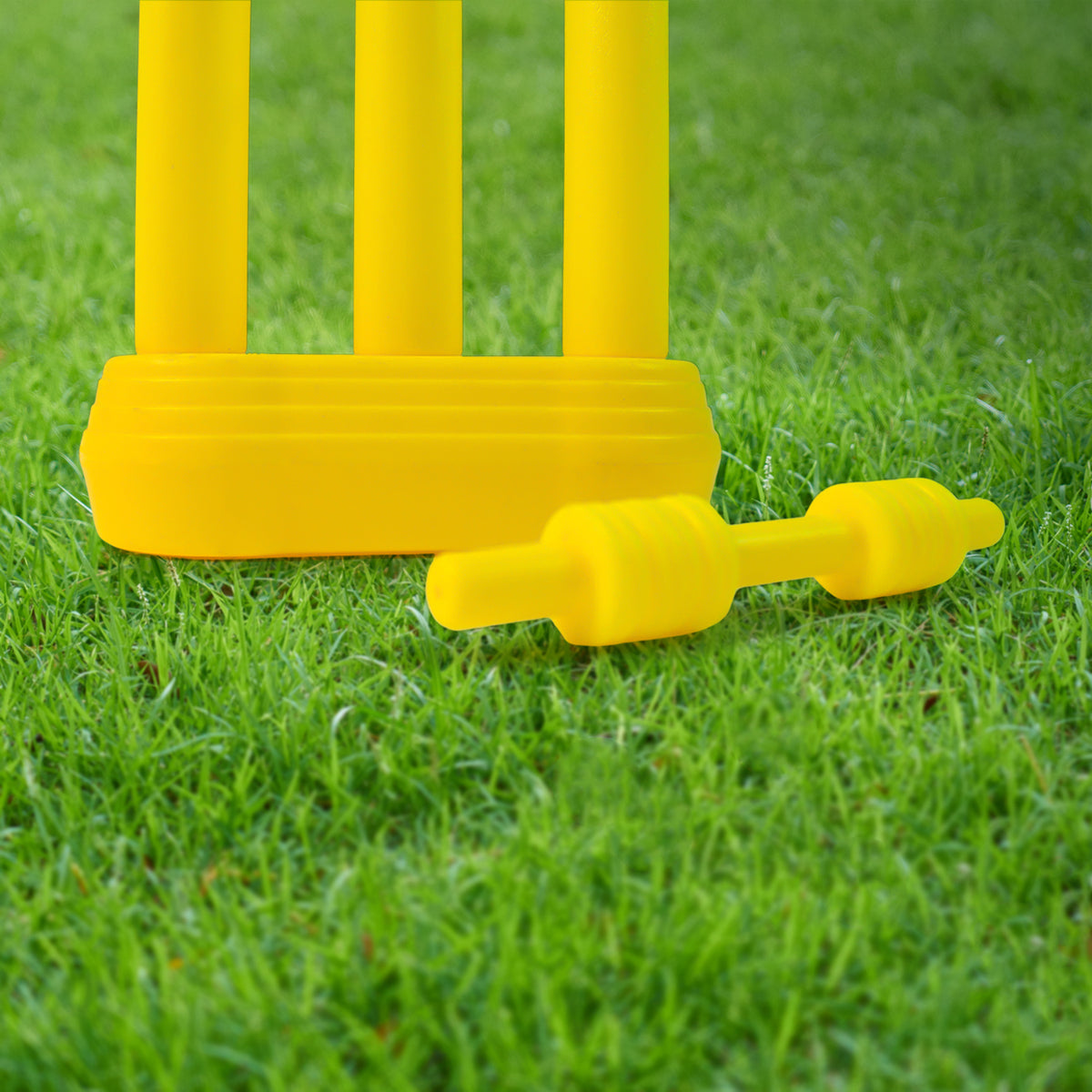 Small Cricket Kit For Boys Girls Cricket Set With 1 Cricket Bat 1 Plastic Ball Bails 3 Stumps With Stand Base - Happy Price - Image 4