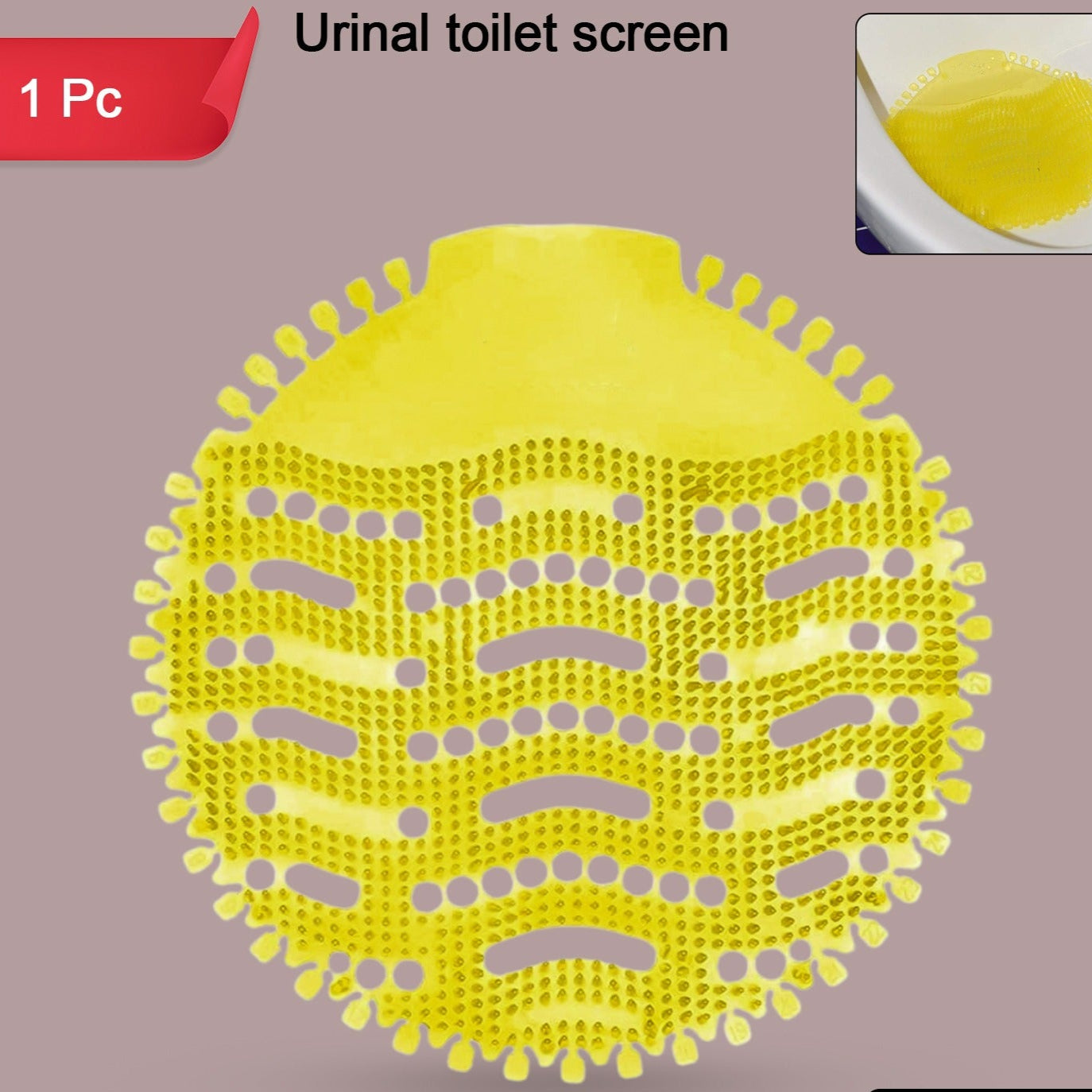 Urinal Screen Deodorizer Mat (1 Pc) - Happy Price - Image 1