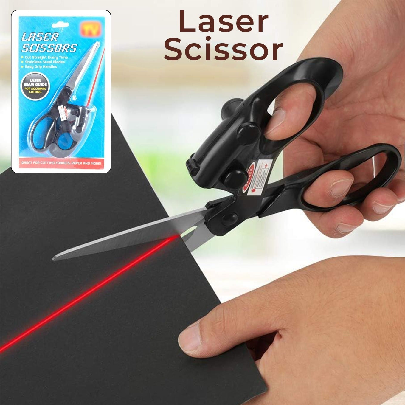 Professional Laser Scissors (1 Pc) - Happy Price - Image 1