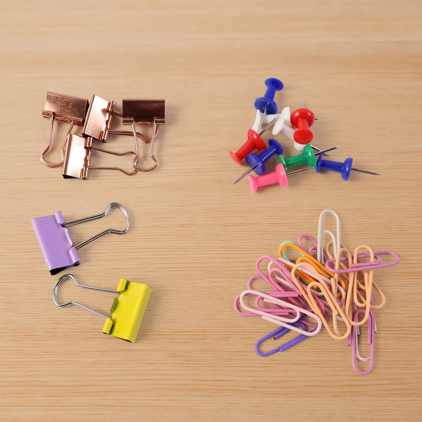 Office Stationery Clips and Pins Assortment Set - 1 Pc - Happy Price - Image 4