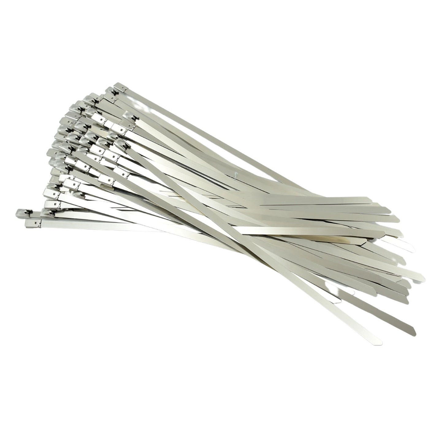 Stainless Steel Cable Tie Used For Solar Industrial And Home Improvement Multipurpose High Strength Self-locking Zip Ties Multi-purpose Tie Portable Rustproof 100pcs Wide Application Zip Tie Set For Building ( 4.6x 200mm 100 Pcs Set) - Happy Price - Image 4