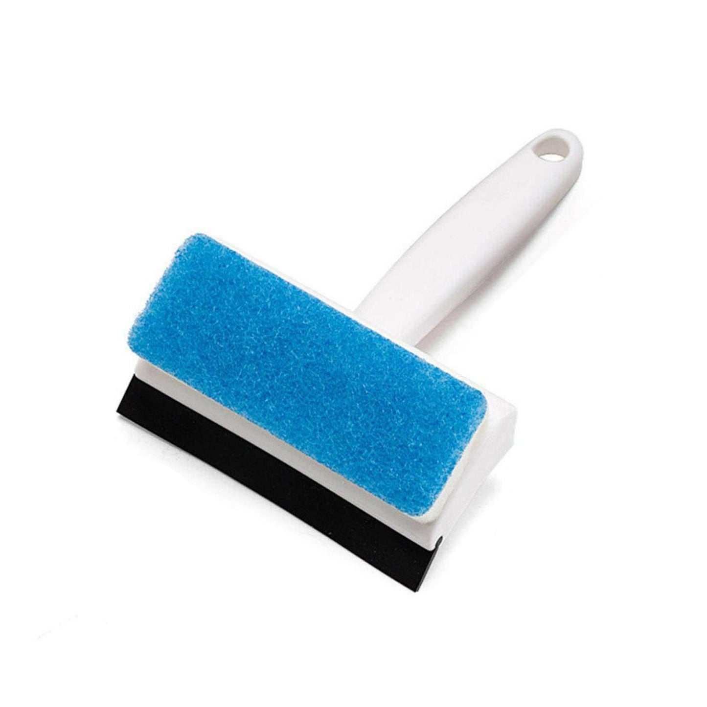 2 In 1 Glass Wiper Cleaning Brush Mirror Grout Tile Cleaner Washing Pot Brush Double-sided Glass Wipe Bathroom Wiper Window Glass Wiper - Happy Price - Image 4