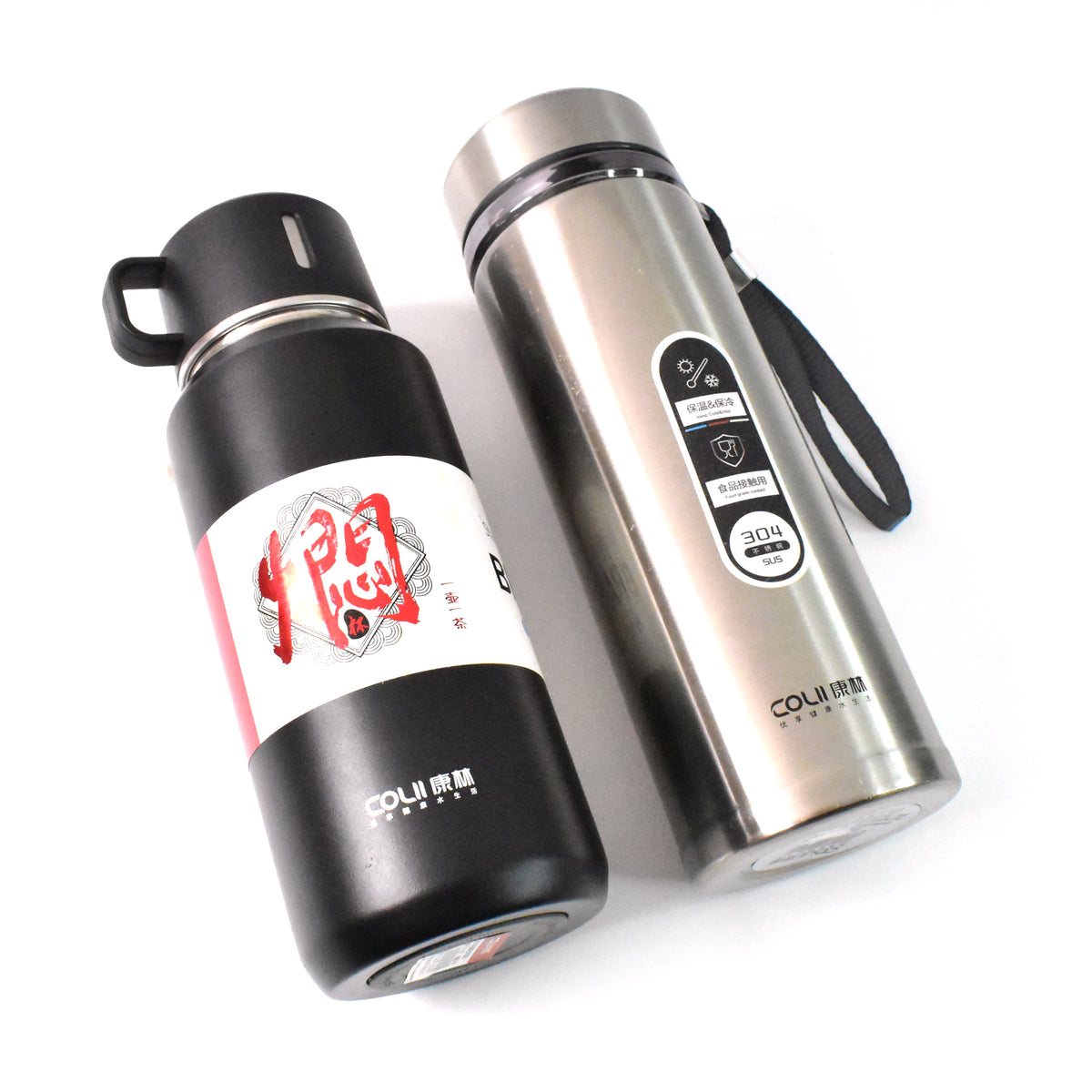 900 ML Stainless Steel Insulated Flask - Hot & Cold Drinks, Leak-Proof, Wide Mouth - Great Price - Image 3