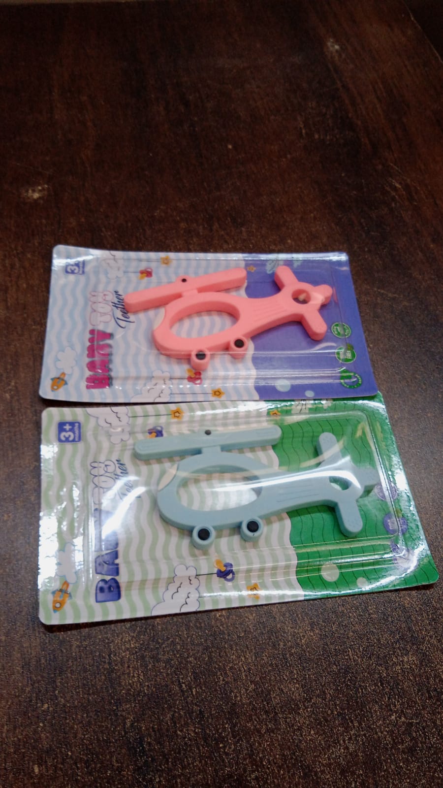 Silicone Helicopter Shape Teether For Baby (1 Pc Mix Color) - Happy Price - Image 7