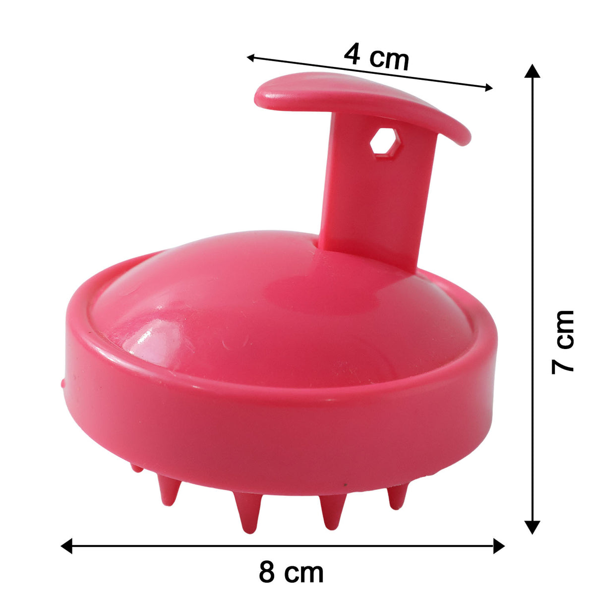 Silicone Scalp Massager Shampoo Brush for Hair Wash - 1 Pc - Happy Price - Image 5
