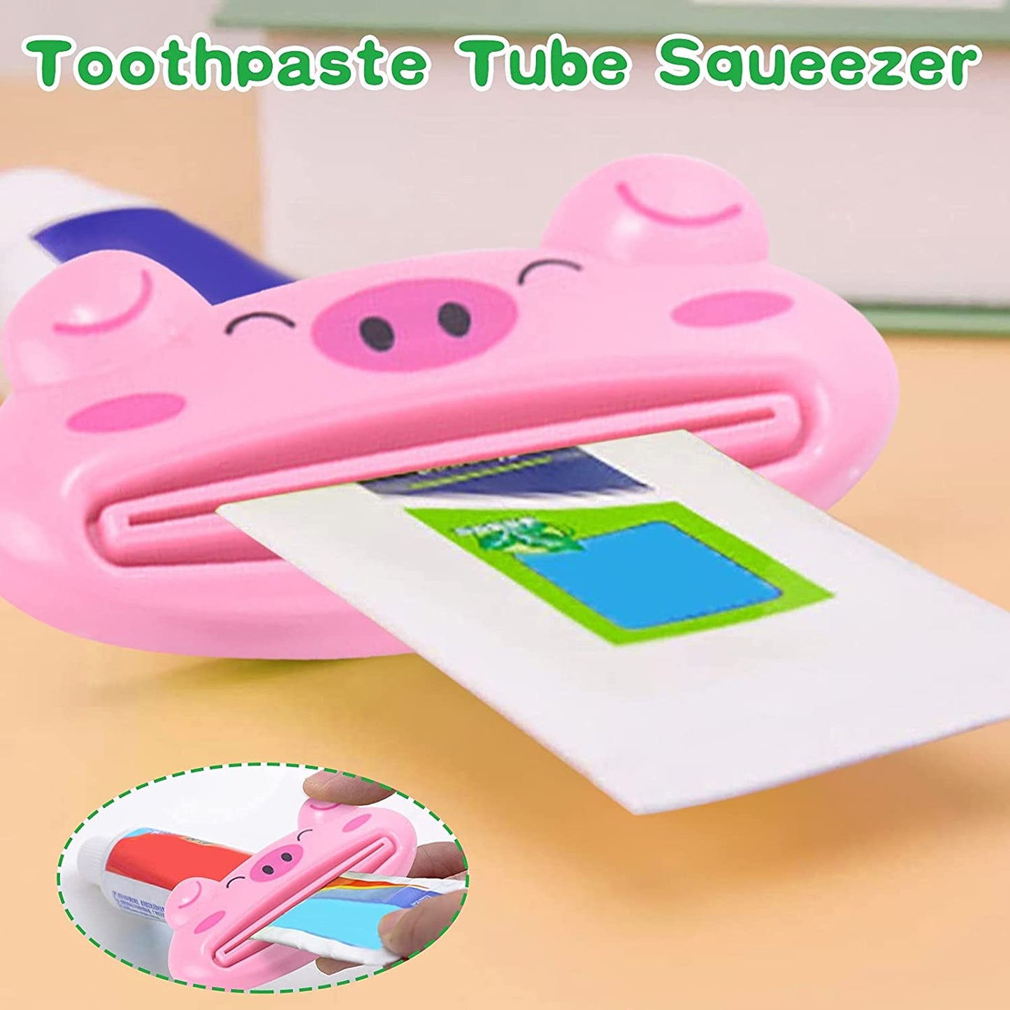 Animal Design Toothpaste Tube Squeezer - 1 Pc - Happy Price - Image 3