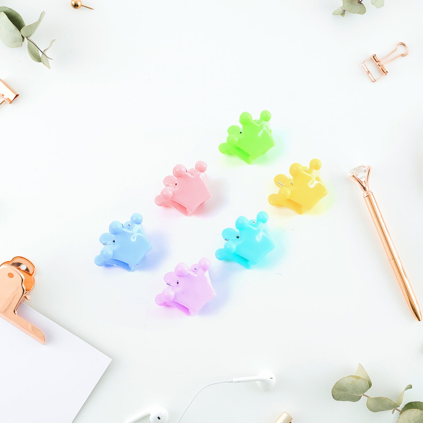 Hair Clip Hairband Accessories Set For Girls (12 Pc) - Happy Price - Image 5