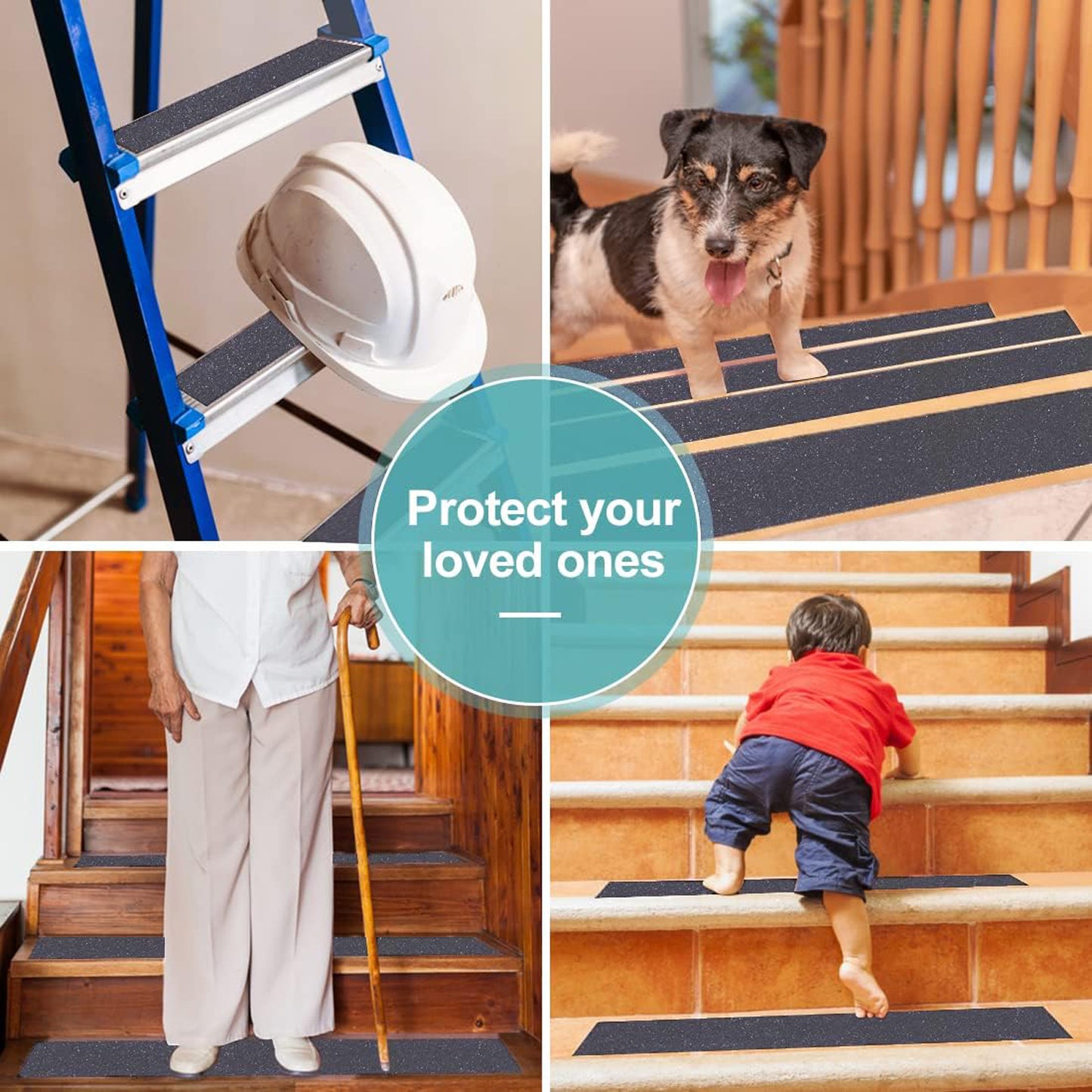 Heavy Duty Anti-Slip Traction Tape Roll - 5cm x 5m, Black - Happy Price - Image 5