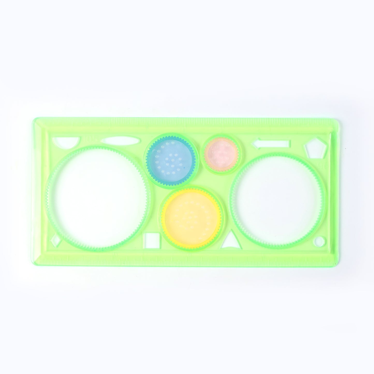 Geometry Stencil Ruler with Spirograph Gears for Pattern Drawing - Happy Price - Image 5