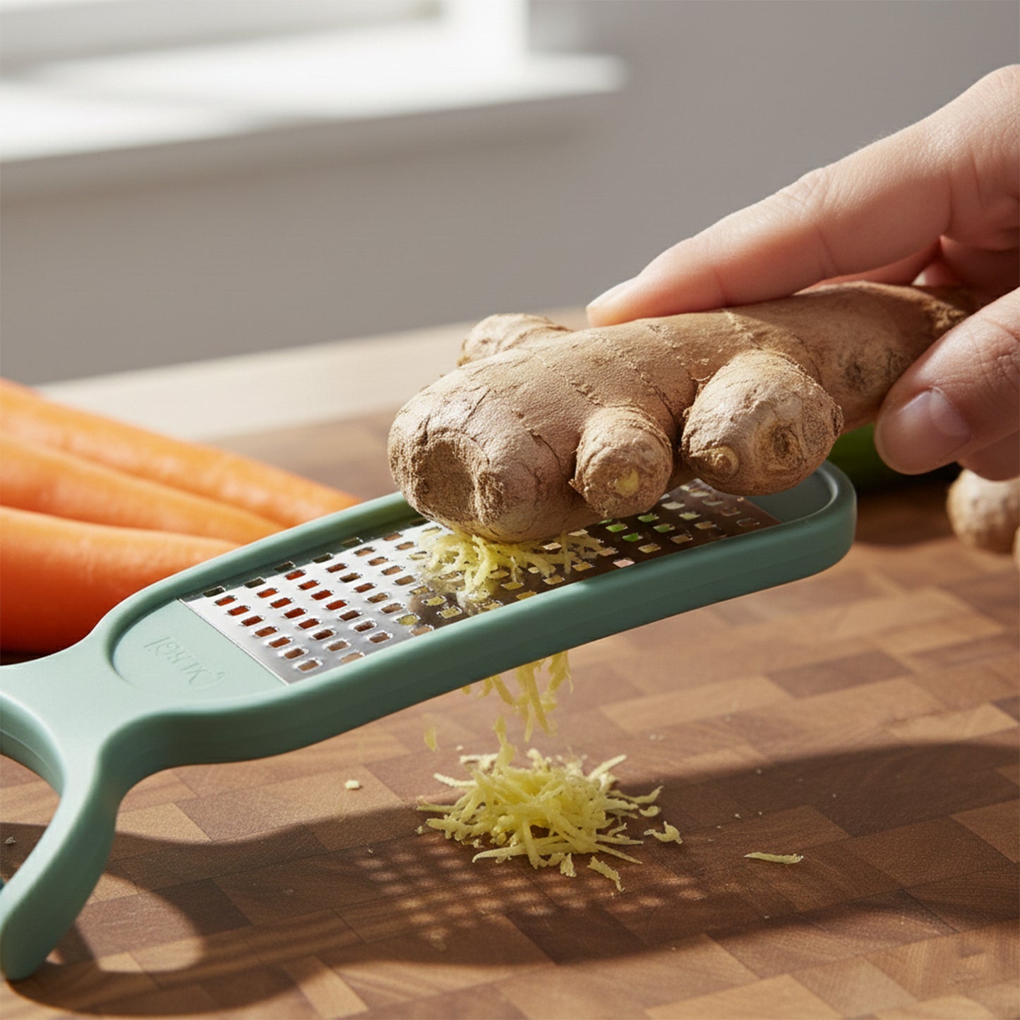 2-in-1 Kitchen Tool: Vegetable Peeler & Grater with Stainless Steel Blade - Happy Price - Image 6