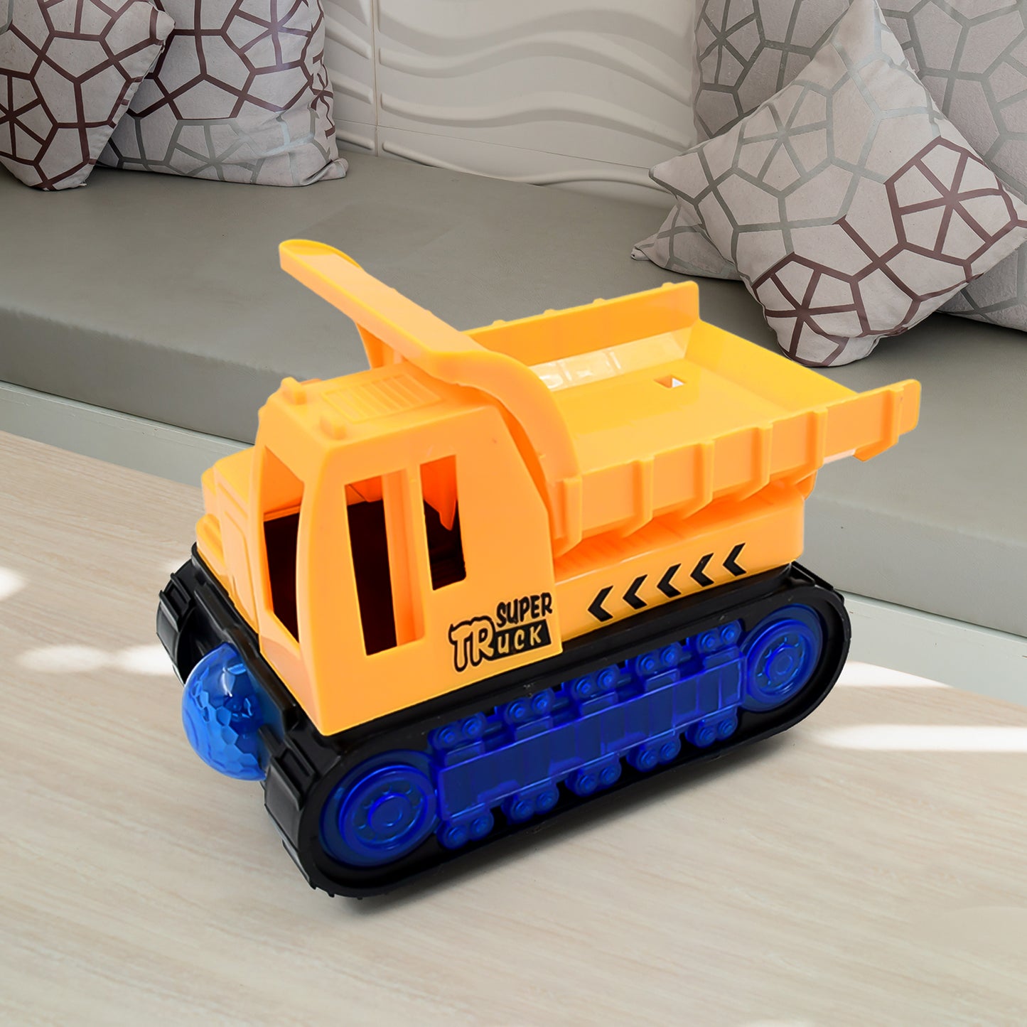 Engineering Vehicletoys For Kids - Self-driving Super Dump Truck Toy Self-driving Trucks Engineering Truck Electric Vehicle Toys Boys Birthday Gift Toys (1 Pc) - Happy Price - Image 3