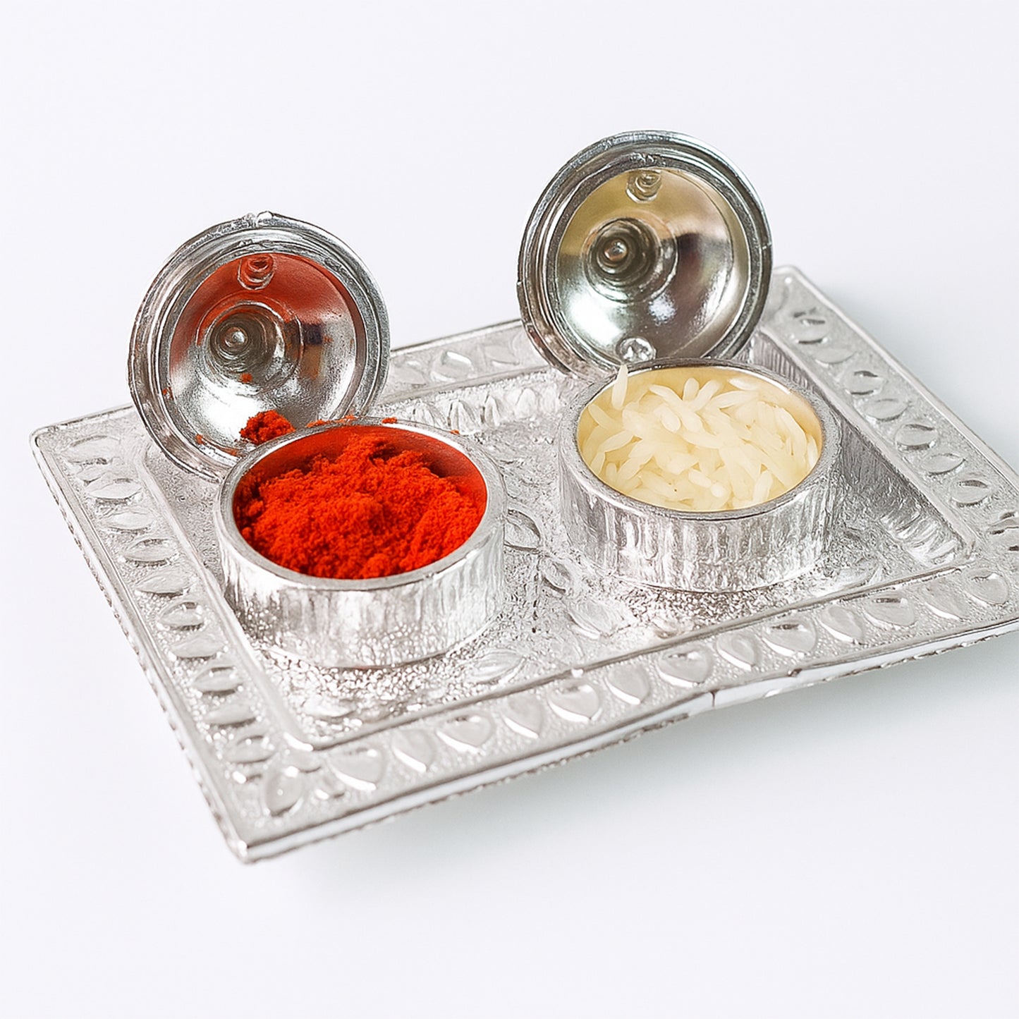 Tray Shape Special Puja Thali (1 Pc Mix Design) - Happy Price - Image 3