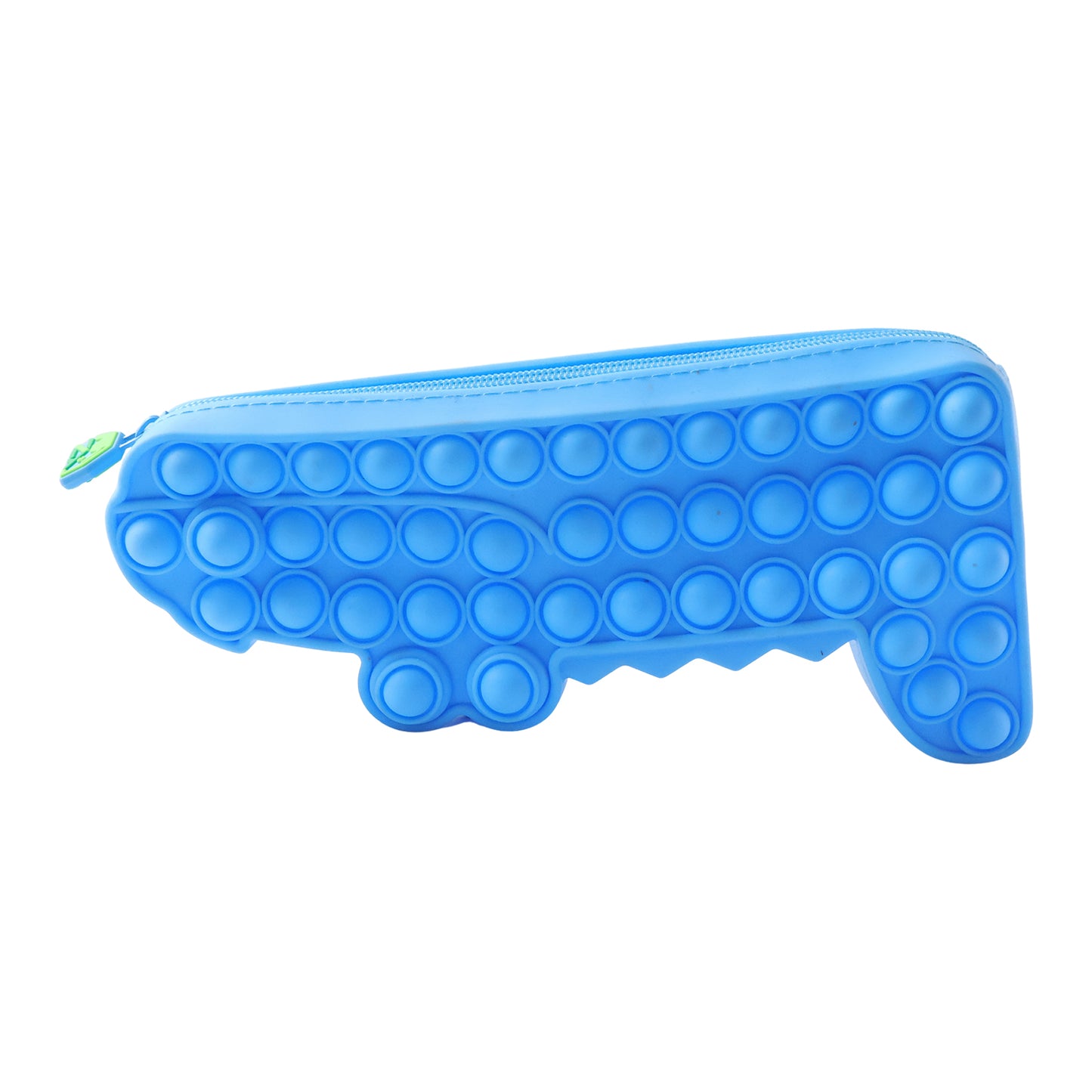Cartoon Crocodile Pop It Pencil Pouch (1 Pc) - Silicone Fidget Stationery Organizer - Great Price - Image 4