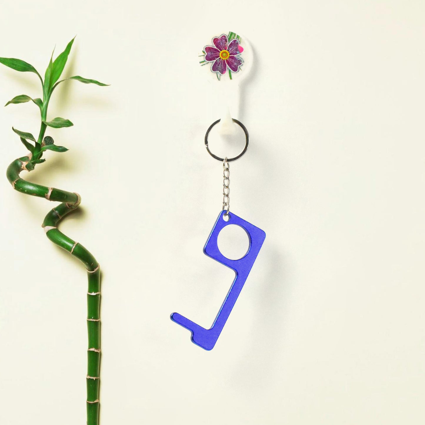 Metal Key Shape Keychain Door Opener Tool (1 Pc) - Happy Price - Image 6