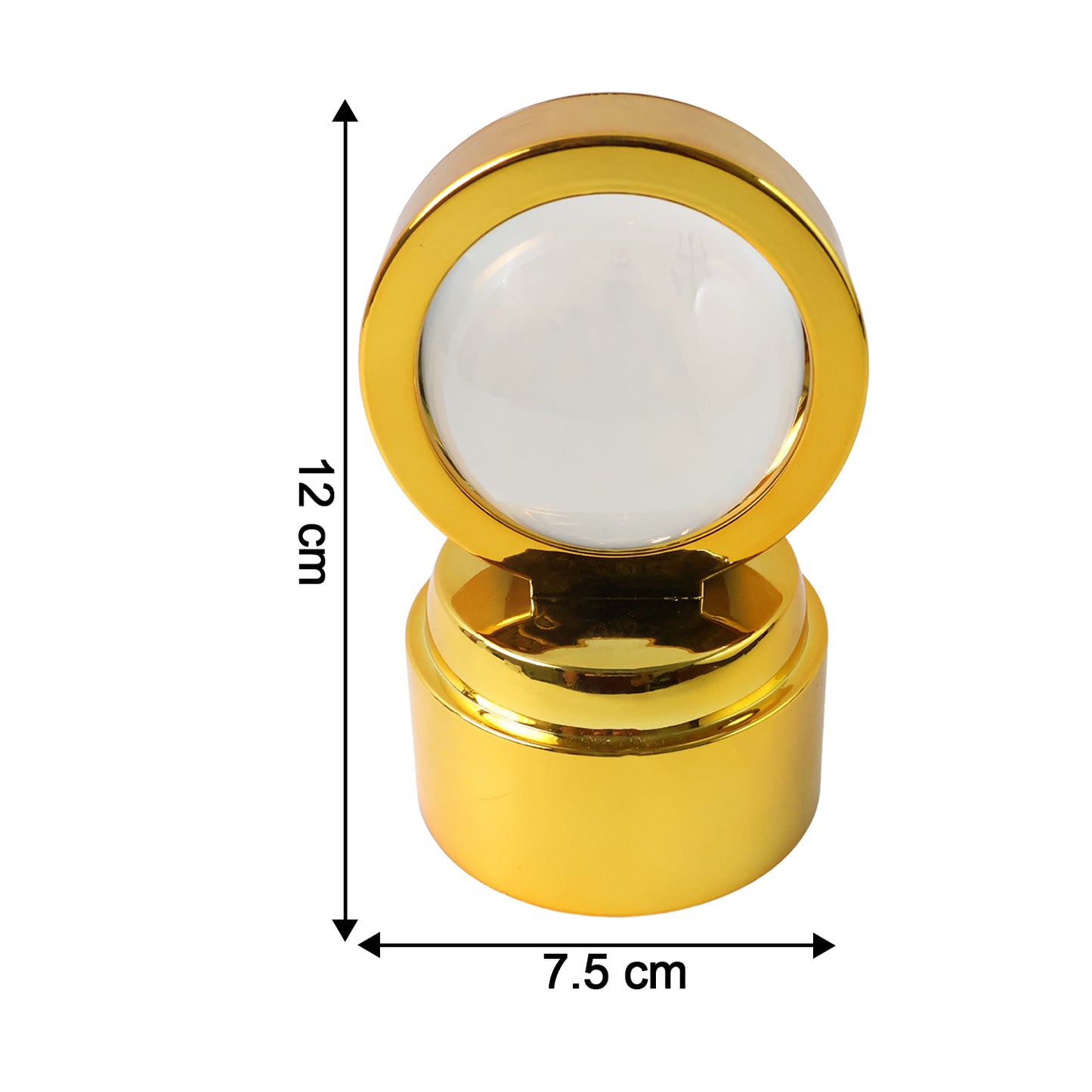 Mahadev 3D Crystal Ball Rotating Night Light (1 Pc) - Great Price - Image 3