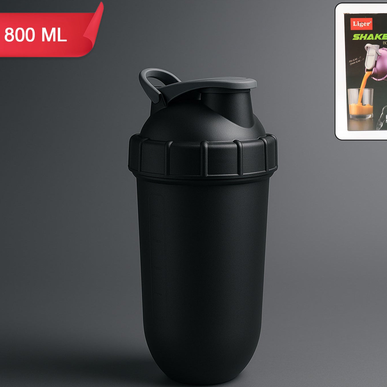 Liger Gym Shaker Bottle (Approx 800ml 1 Pc) - Happy Price - Image 1