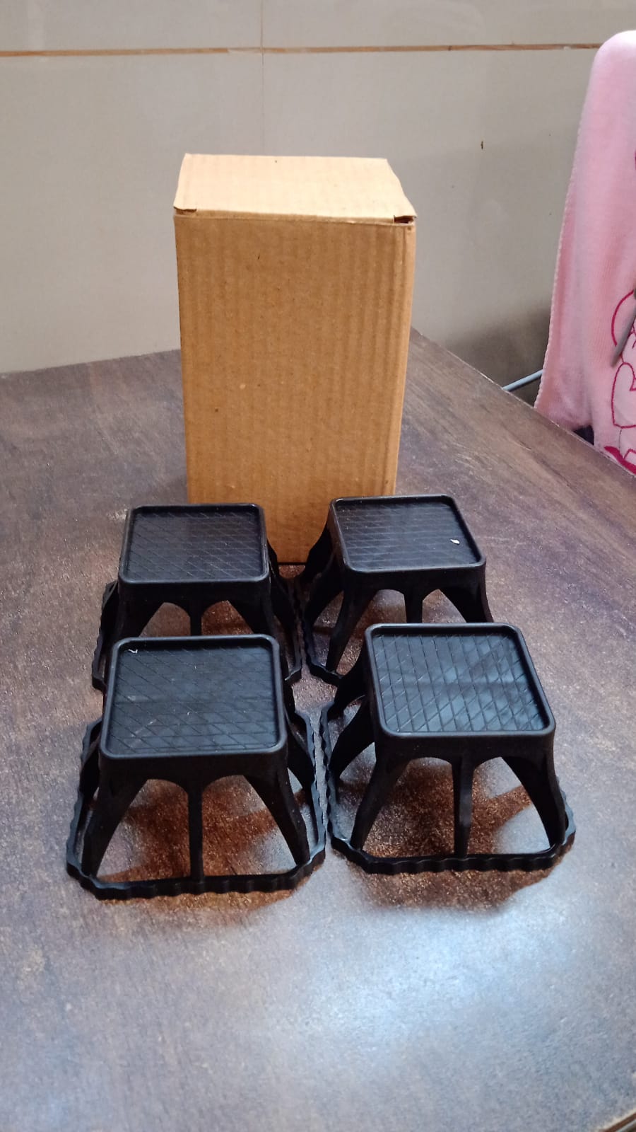 Multi-purpose Plastic Washing Machine Stand (4 Pcs Set) - Happy Price - Image 7