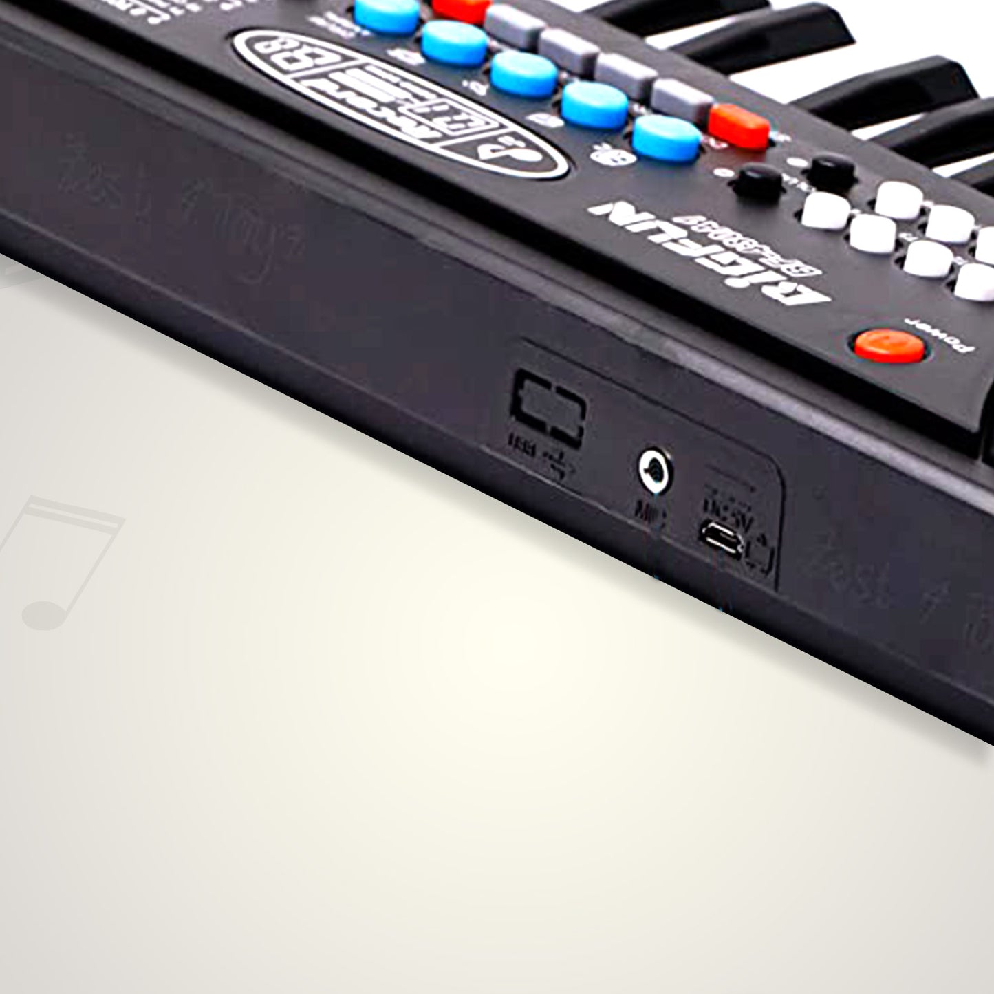 Piano Musical Keyboard With Mic 37 Music Key Keyboard For Kids Toy - Happy Price - Image 5