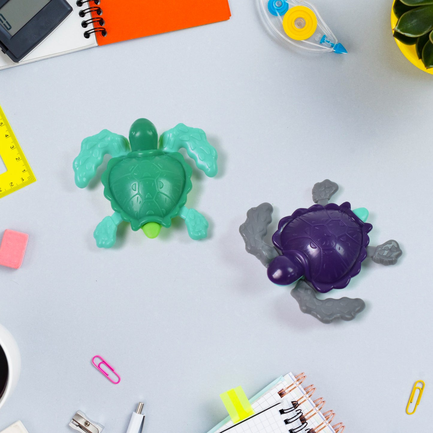 Small Diy Turtle Toy Mini Turtle Sea Turtle (1 Pc Mix Color Design) - Happy Price - Image 4