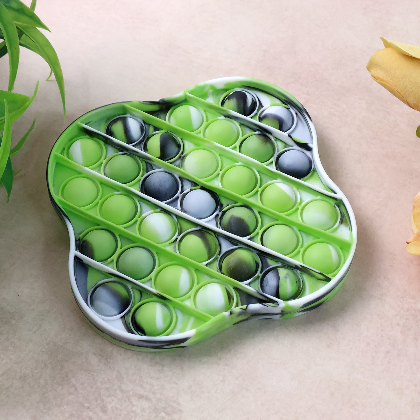 Cloud Shape Silicone Pop It Fidget Toy for Stress Relief (1 Pc) - Happy Price - Image 5